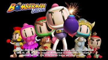 Bomberman Ultra (USA) (En,Ja,Fr,De,Es,It) (Unlock Key) screen shot title